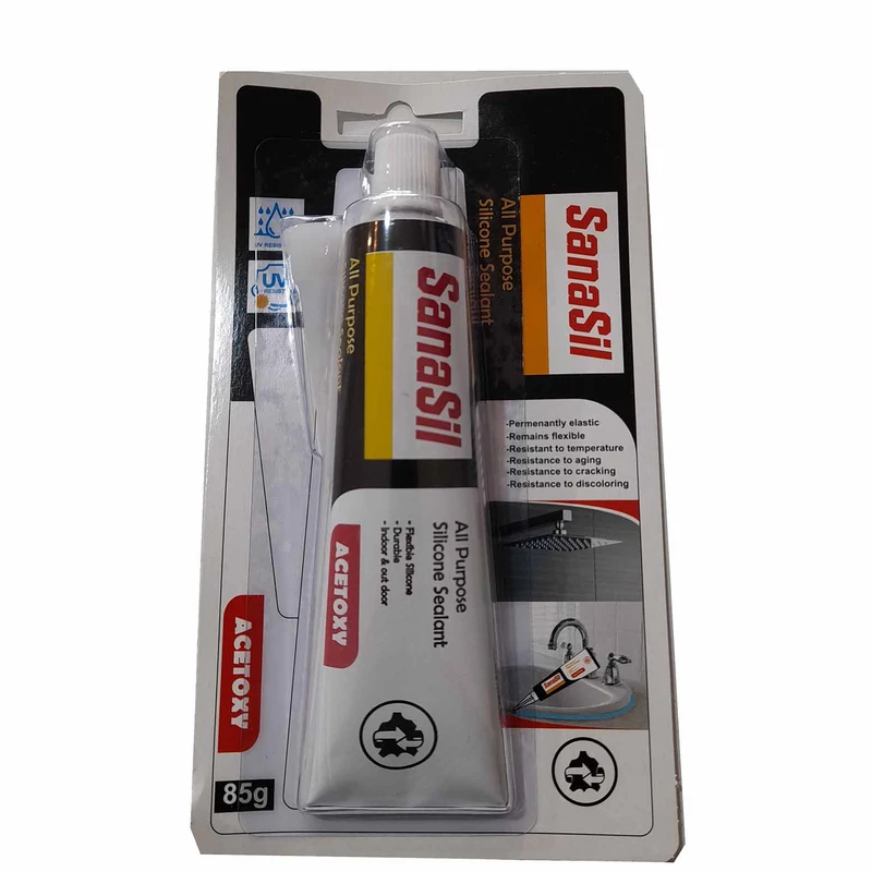 سب سیلیکون آکواریوم ثناسیل شفاف وزن 85 گرم - کارتن 40 عددی